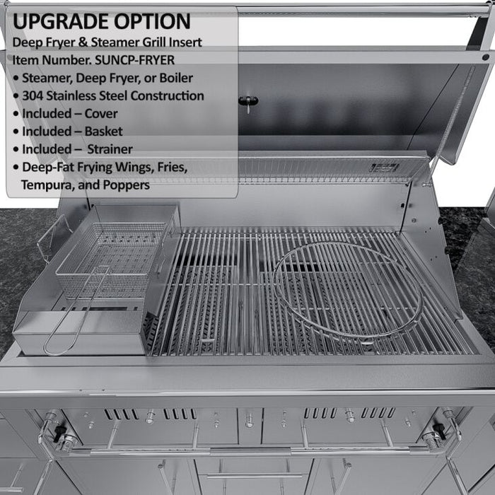Sunstone THE BIG-TEXAN 21FT Outdoor Cabinet large Island Package – SCPBIGTEX21