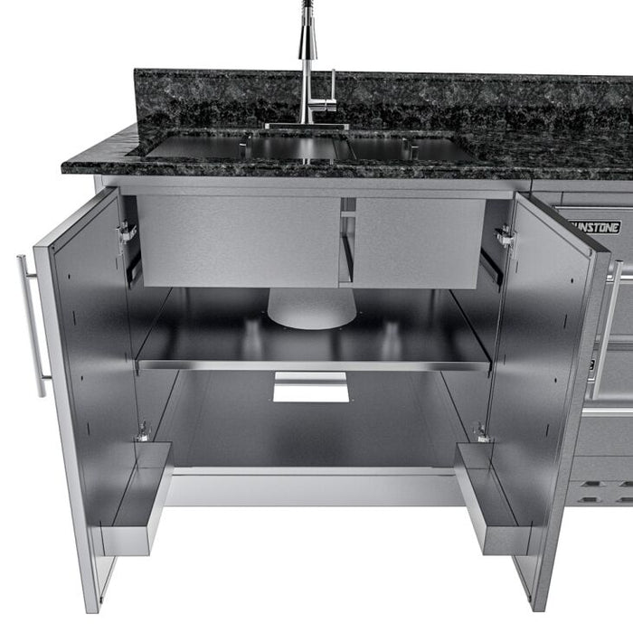 Sunstone THE GALLEY 10 Foot 8 Inch Clean and Prep Cabinet Island Package – SCPGALLEY10.8