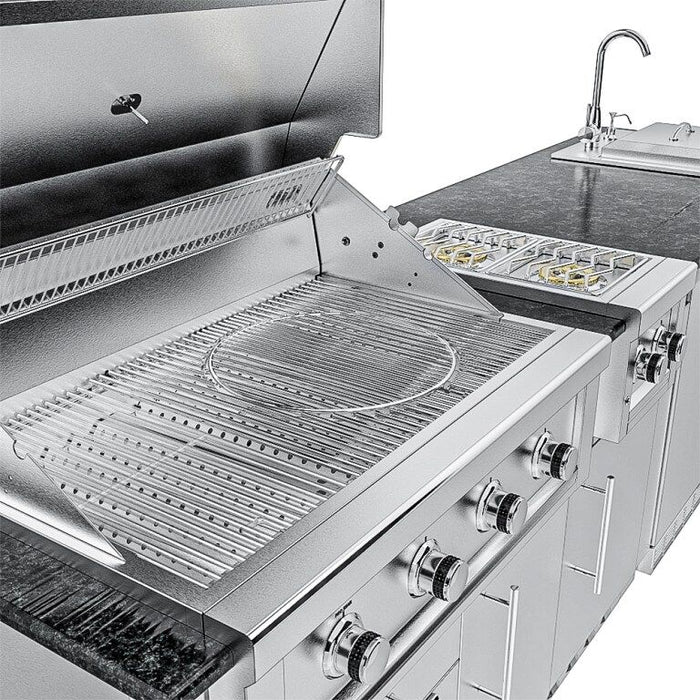 Sunstone THE HOUSTON 9 Foot 8 Inch Outdoor Griller’s Paradise Island Package – SCPHOUSTON9.8