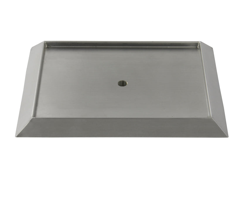 12" x 9" Bevel Edge Drip Tray with Drain