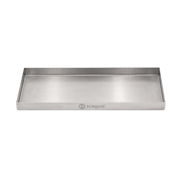 12" Surface Mount Stainless Steel Drip Tray - No Drain