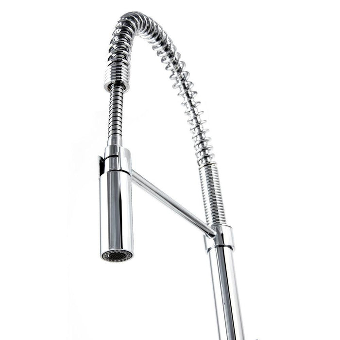 ZLINE Sierra Pull Down Spring Single Handle Kitchen Faucet in Chrome (SRA-KF-CH)