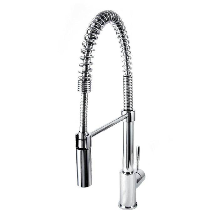 ZLINE Sierra Pull Down Spring Single Handle Kitchen Faucet in Chrome (SRA-KF-CH)