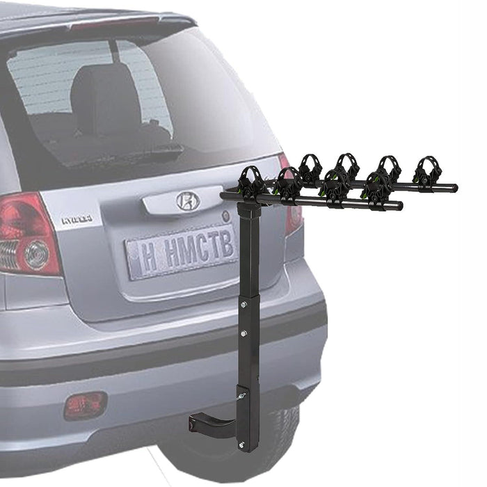 Hitch Bike Rack for 4 Bikes Foldable Bicycle Carrier for Car with 2" Hitch Receiver