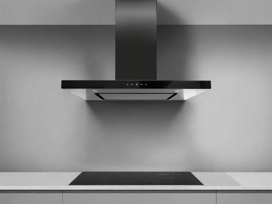36 Inch 600 CFM Black Wall Mount Range Hood - VICTORY SV400Z-BK