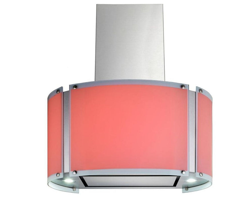 27 Inch 600 CFM Wall Mount Range Hood with Glass LED Panels - VICTORY SV900