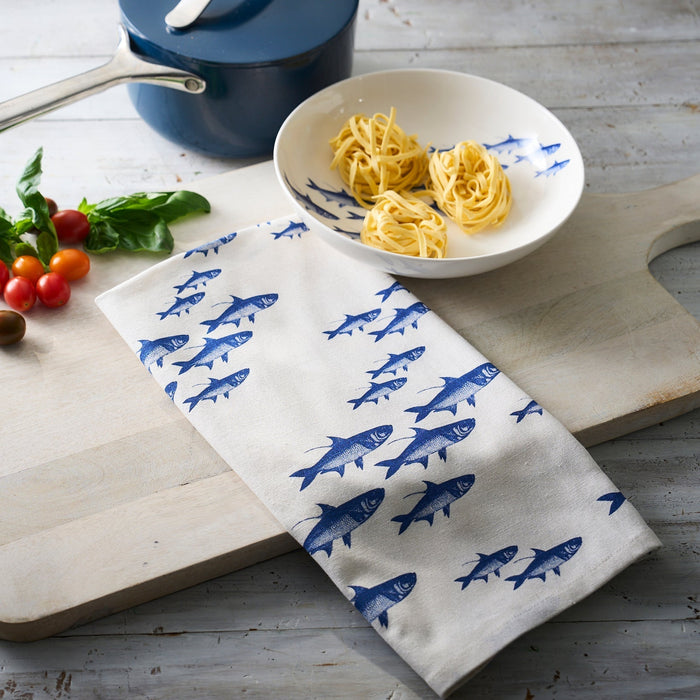 School of Fish Kitchen Towels, Set of 2