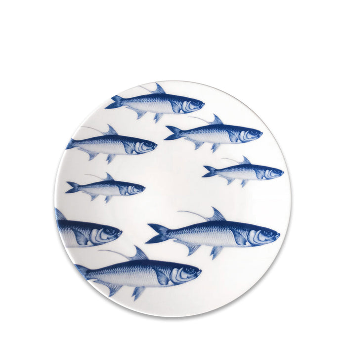 School of Fish Coupe Salad Plate