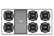 THOR Kitchen 48 in. 6.7 cu. ft. Professional Propane Gas Range in Stainless Steel, HRG4808ULP