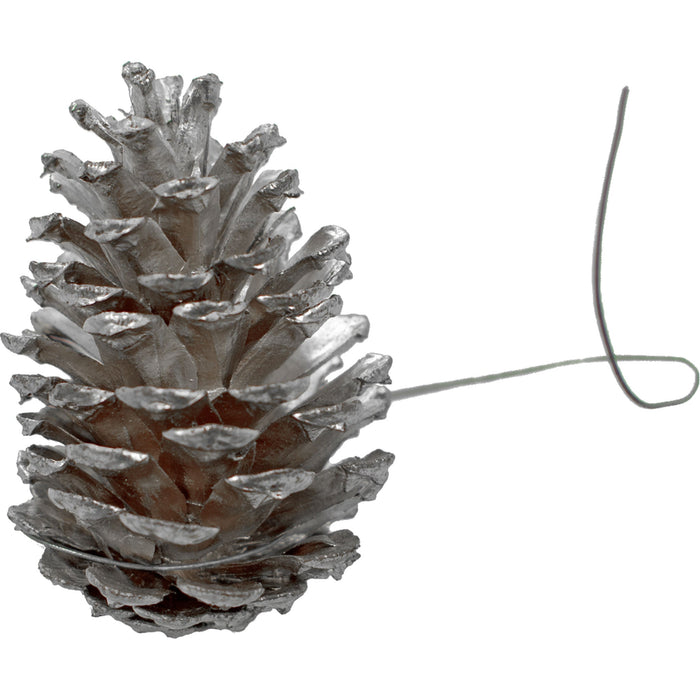 Silver Pine Cones