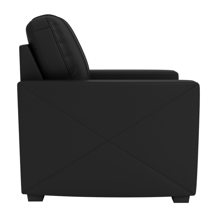 Silver Club Chair with Utah Jazz Global Logo