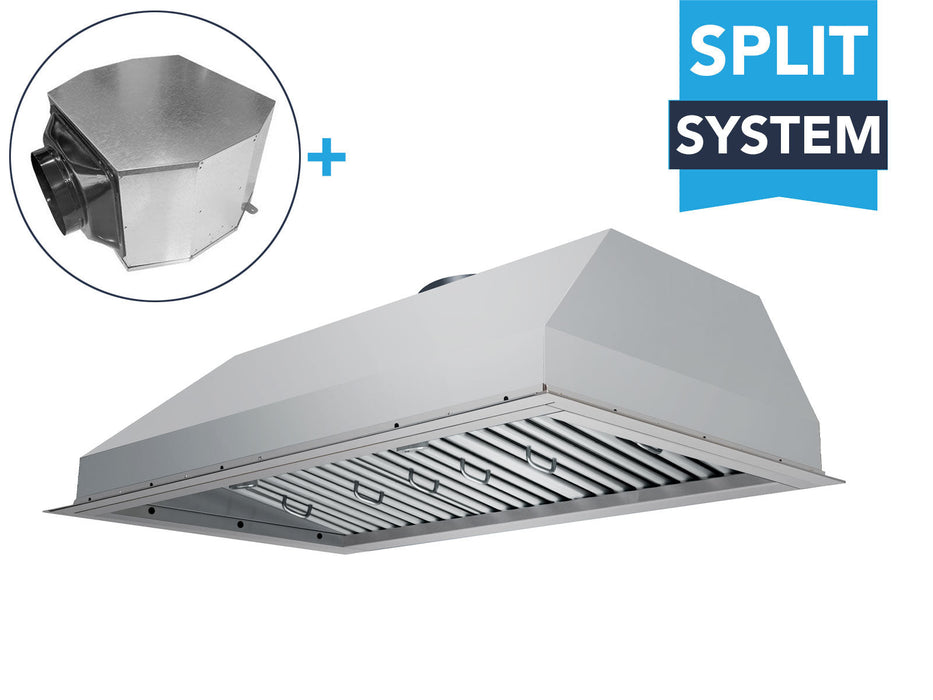 36 Inch Range Hood Insert with 1000 CFM Remote Blower - VICTORY Star