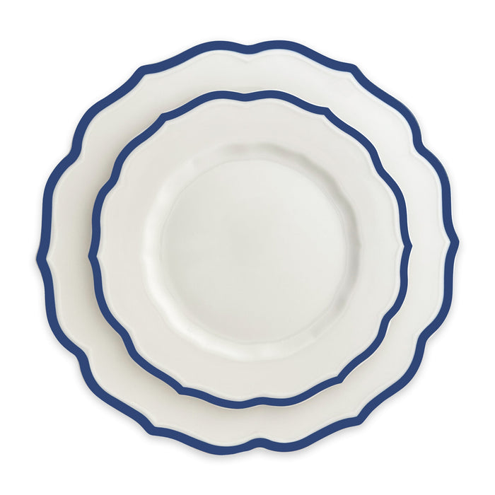 Stella Scalloped Salad Plate