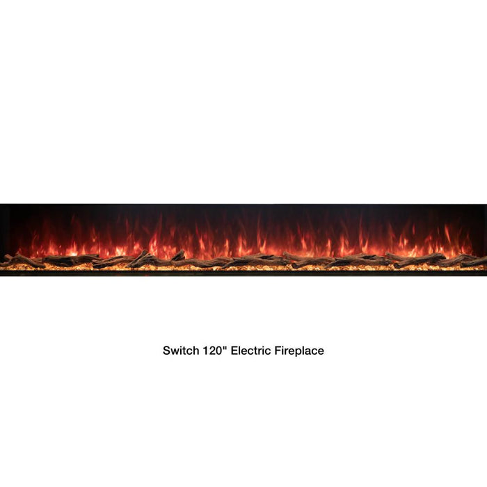 EcoSmart Fire Switch Linear Built-In Electric Fireplace