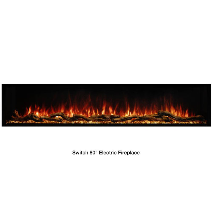 EcoSmart Fire Switch Linear Built-In Electric Fireplace