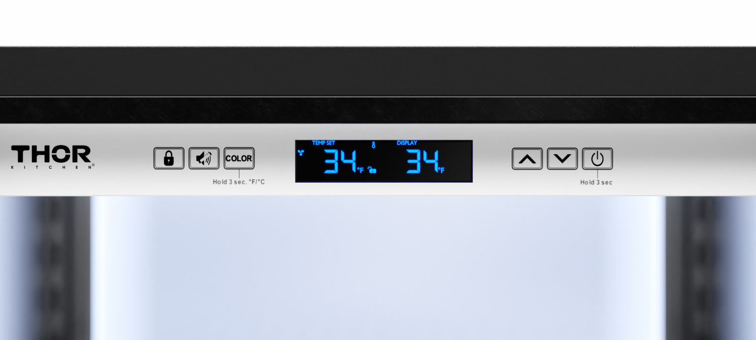 THOR Kitchen 24" 140 Can Beverage Cooler, TBR24U