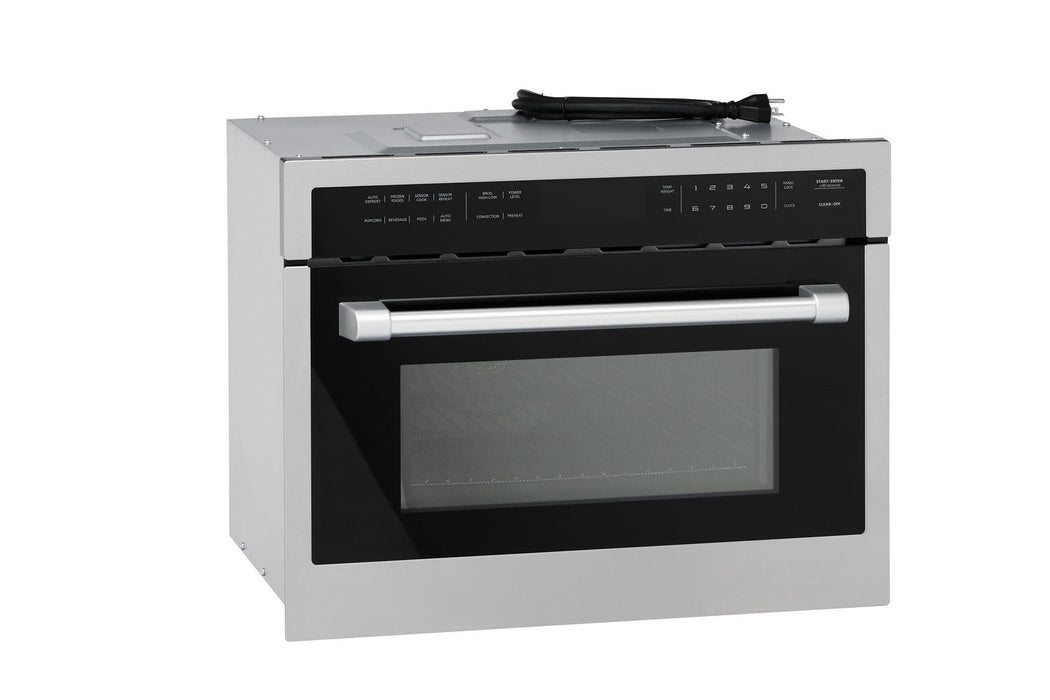 THOR Kitchen 24 Inch Microwave Oven In Stainless Steel, TMO24