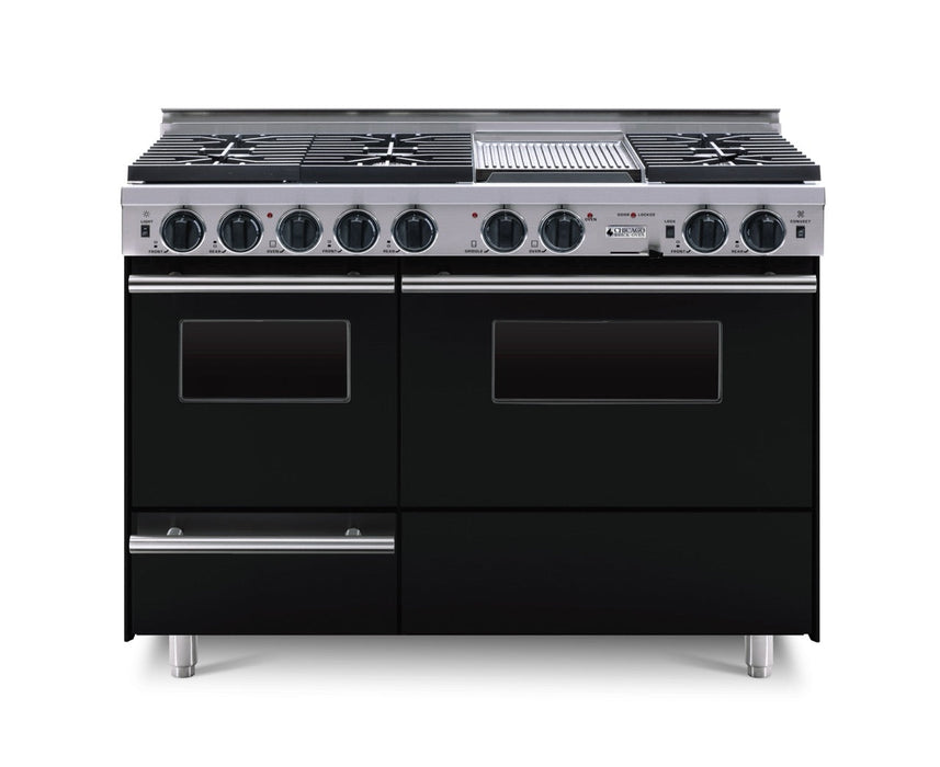 48” True Dual-Fuel Self-Cleaning Convection Range with Sealed Burners