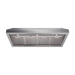 THOR Kitchen 48 in. Under Cabinet LED Range Hood in Stainless Steel, TRH4806