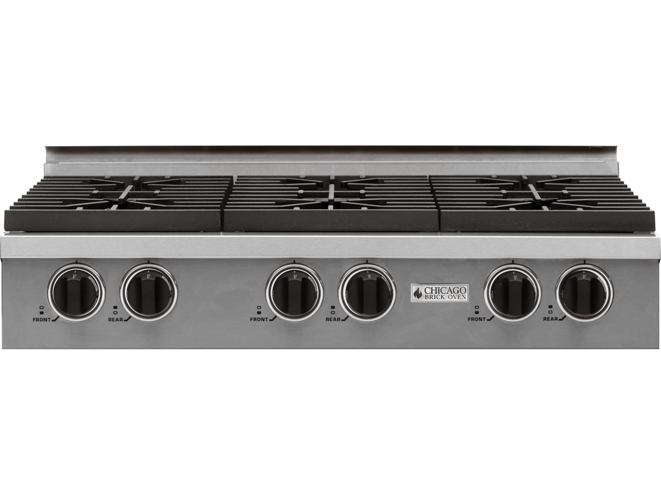 36" LP Gas Rangetop with Sealed Burners (4-6 Burner Options) - Professional-Grade Performance