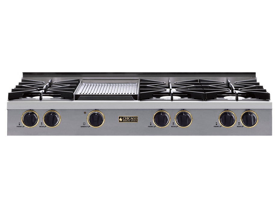 48" LP Gas Rangetop with Open Burners - Pro-Level, Restaurant-Grade Performance