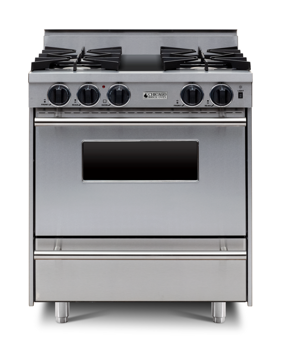 30” LP All-Gas Range - Open Burners