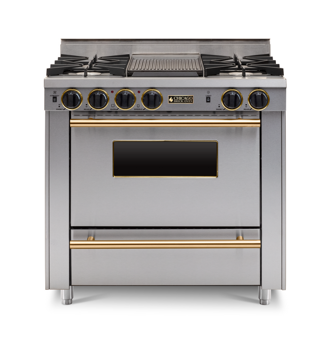 36” All-Gas Range - Open Burner