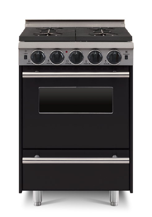 24” All-Gas Convection Range - Open Burners