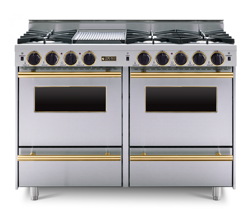 48" All-Gas Range - Open Burners