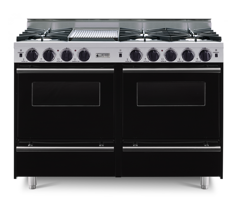 48" All-Gas Range - Open Burners