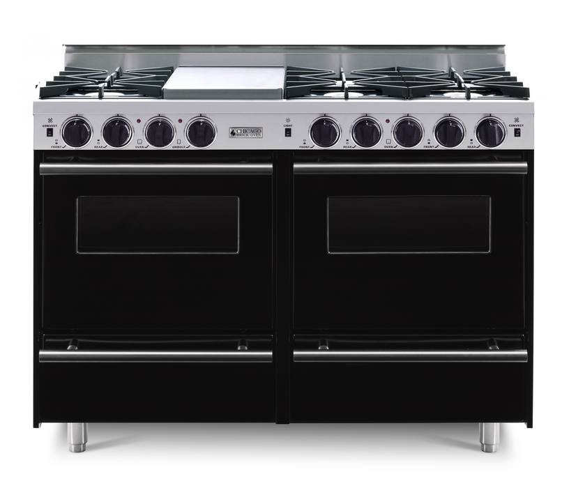 48" LP All-Gas Range - Open Burners