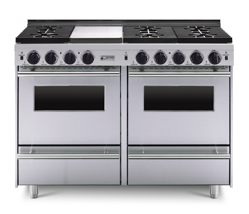 48" All-Gas Convection Range - Sealed Burners