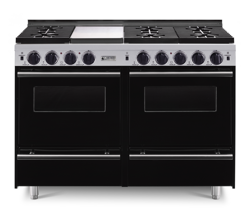 48" LP All-Gas Convection Range - Sealed Burners