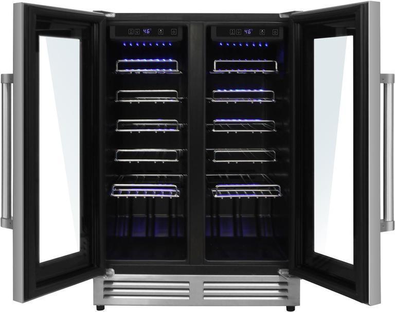 THOR Package - 36" Propane Gas Range, Range Hood, Microwave, Refrigerator, Dishwasher, Wine Cooler