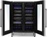 THOR Package - 36" Propane Gas Range, Range Hood, Microwave, Refrigerator, Dishwasher, Wine Cooler