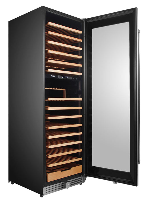 Thor Kitchen 24 in. 162 Bottle Dual Zone Wine Cooler, TWC2403DI