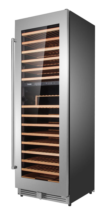 Thor Kitchen 24 in. 162 Bottle Dual Zone Wine Cooler, TWC2403DI