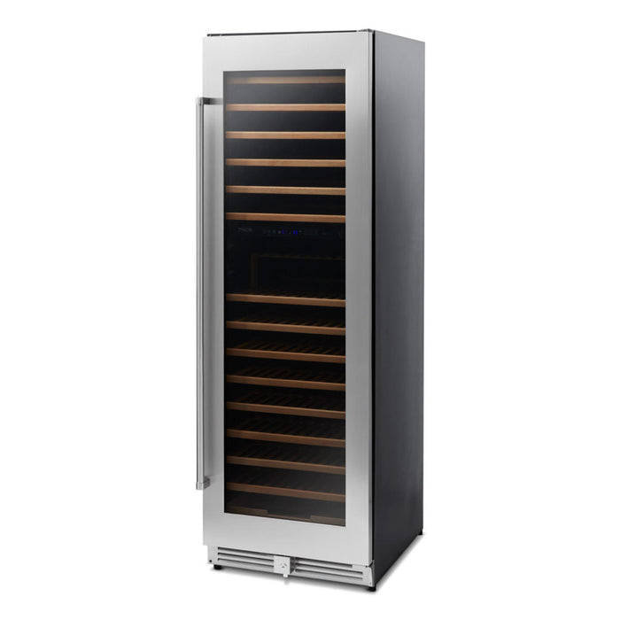 THOR Kitchen 24 in. 162 Bottle Dual Zone Wine Cooler, TWC2403DI
