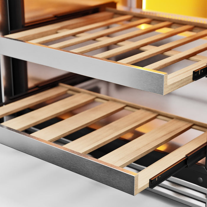 THOR Kitchen 24" 45 Bottle Right Swing Wine Cooler with Backlight, TWC24UL-LH