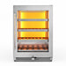 THOR Kitchen 24" 45 Bottle Left Swing Wine Cooler with Backlight, TWC24UL