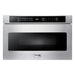 THOR Kitchen Package - 30 In. Propane Gas Range, Range Hood, Microwave Drawer, AP-TRG3001LP-W-4