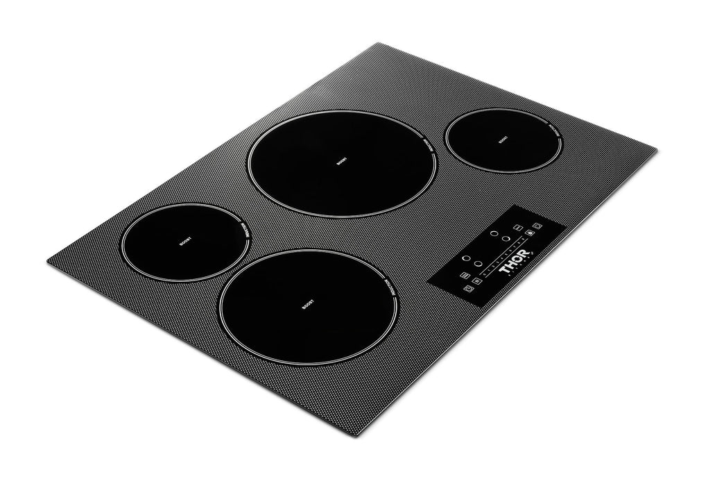 Thor Kitchen 30 Inch Built-In Induction Cooktop with 4 Elements, TIH30