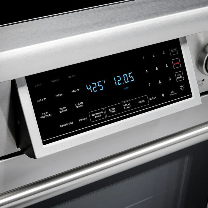 Thor Kitchen Package - 30" Electric Range, Range Hood, Microwave, Refrigerator, Dishwasher, AP-TRE3001-W-5