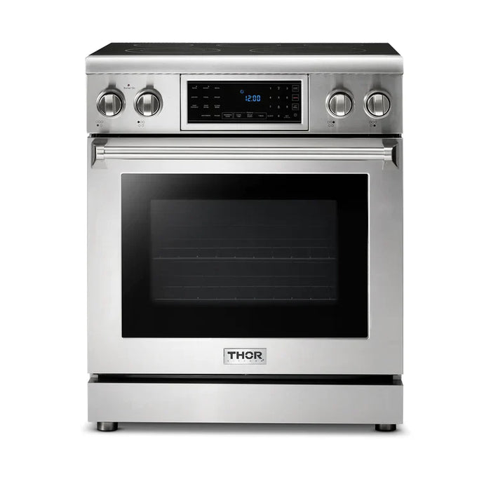 Thor Kitchen Package - 30" Electric Range, Range Hood, AP-TRE3001