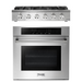 THOR Kitchen Package - 36" Gas Rangetop and 30" Wall Oven, AP-HRT3618U-8