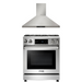 THOR Kitchen Package - 30" Propane Gas Range, Range Hood, AP-TRG3001LP