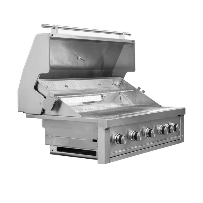 Top Fires Diamond Series 42-Inch Built-In 5-Burner Natural Gas Grill (DG-5B42)