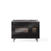 ILVE Nostalgie 48" Dual Fuel Range with 5 Sealed Burners Griddle French Top Triple Glass Door - UP48FSNMP