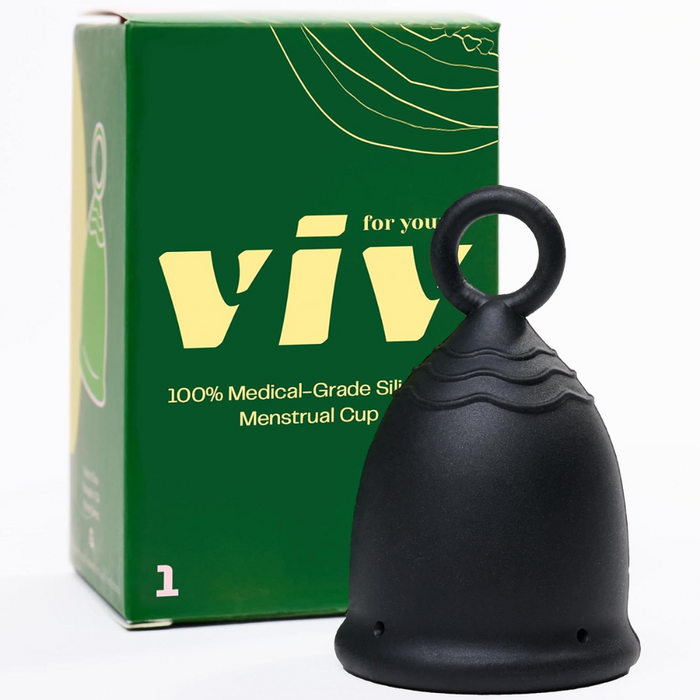 Viv Menstrual Cup, Large Capacity Period Cup for Heavy Flow - 1 Pack