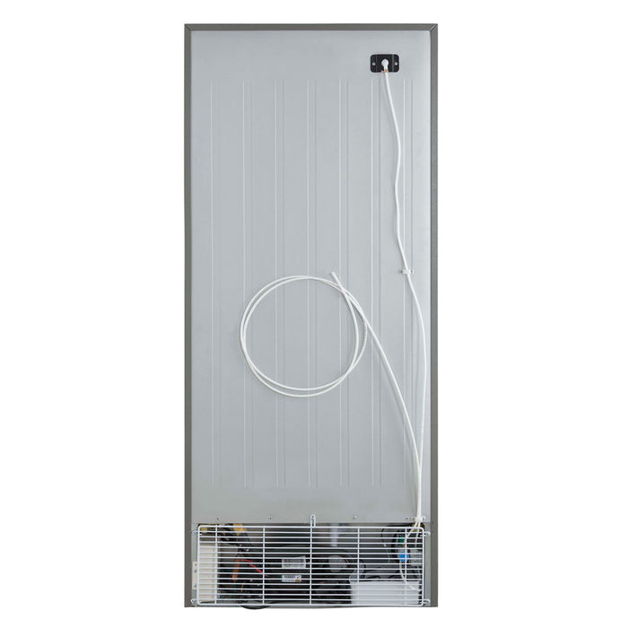 Forno Fortezza 28 Inch Left-Swing Freezer, Stainless Steel with Automatic Ice Maker